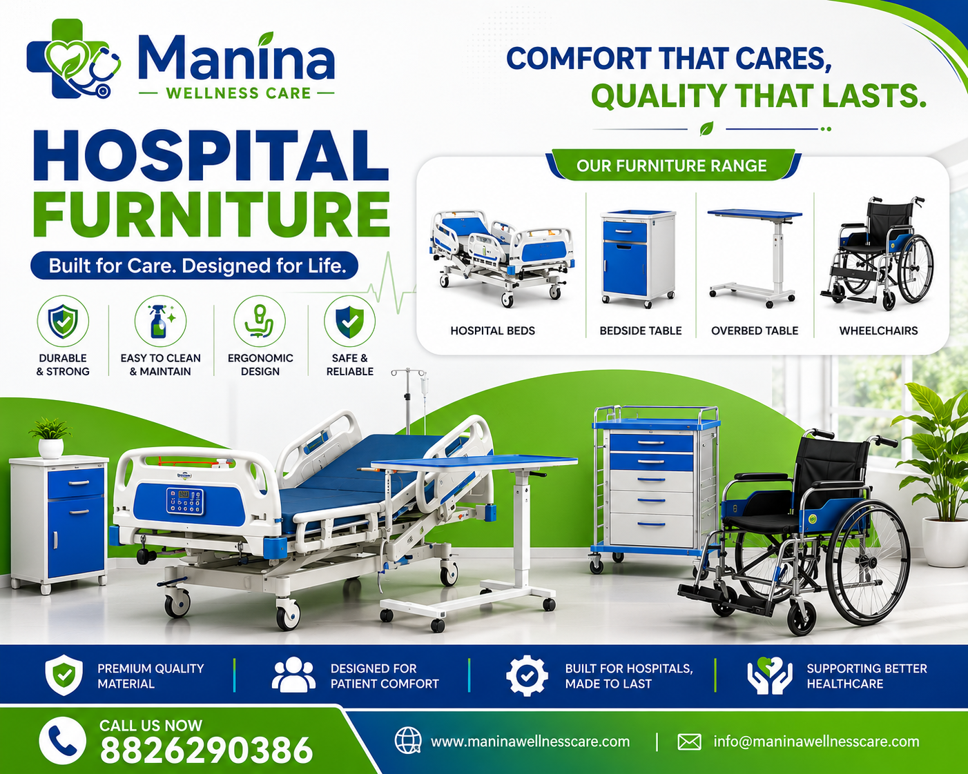 Hospital Furniture Manufacturer in India
